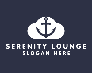 Sailor Anchor Cloud  logo design