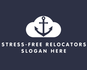 Sailor Anchor Cloud  logo design