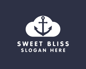 Sailor Anchor Cloud  logo design