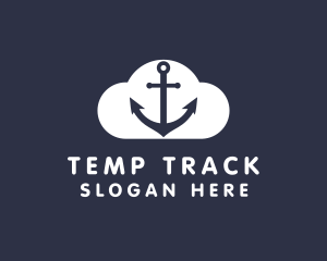 Sailor Anchor Cloud  logo design