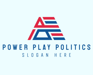 Political Letter A logo