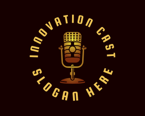 Podcast Radio Microphone logo
