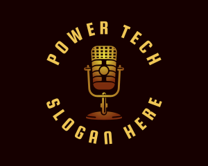 Podcast Radio Microphone logo