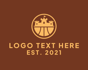 Kingdom - Orange Castle Kingdom logo design