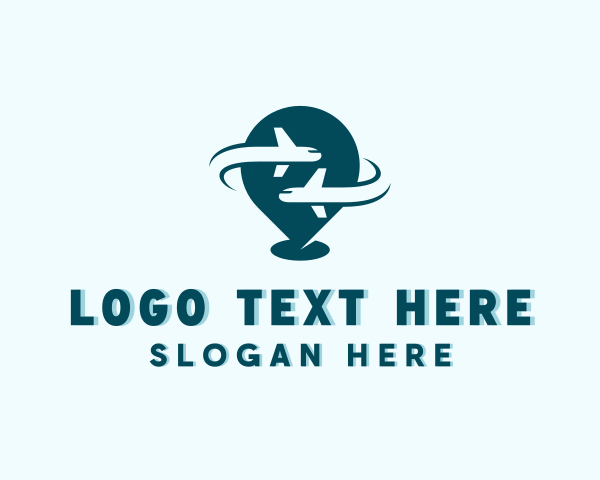 Travel Blogger logo example 2