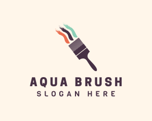 Paint Maintenance Paint Brush logo design