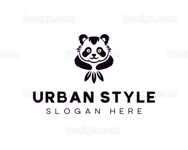 Panda Animal Conservation Logo