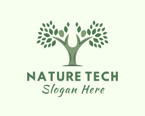 Environmental Charity Tree  logo design