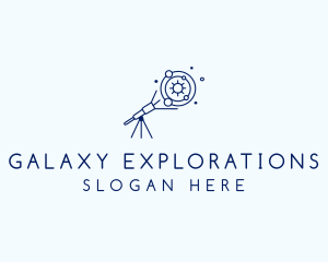 Planetarium Space Observatory logo design