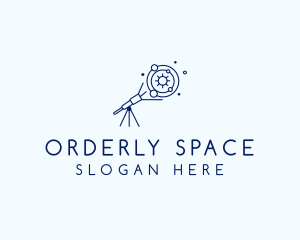 Planetarium Space Observatory logo design