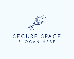 Planetarium Space Observatory logo design