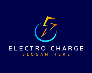 Lightning Electric Bolt logo design