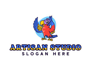 Parrot Photography Studio logo design