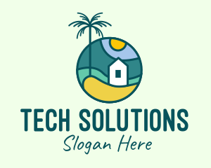 Tropical Beach House logo