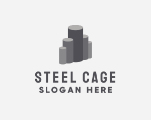 Industrial Construction Steel logo design