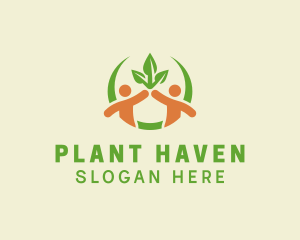 People Plant Community logo design