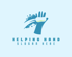 Housekeeping Sanitary Hand Cleaning logo
