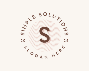 Simple Modern Business logo design