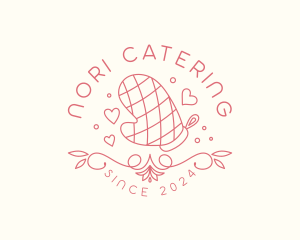 Pastry Baking Mitt logo design