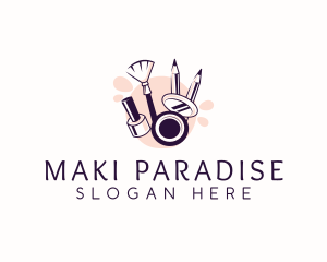 Makeup Cosmetic Beauty logo design