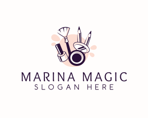 Makeup Cosmetic Beauty logo design