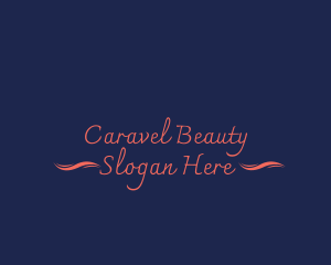 Handwritten Studio Salon logo design