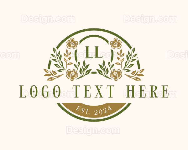 Beauty Floral Ornament Logo