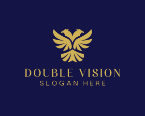 Double Headed Eagle  logo design