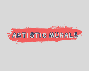 Mural Brush Paint logo
