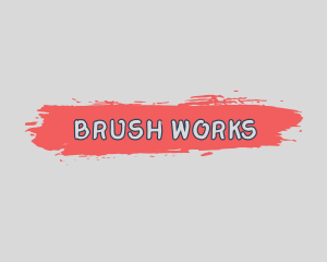 Mural Brush Paint logo