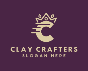 Crown Logistics Letter C logo design