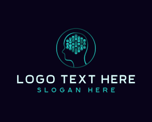 Technology Software Brain logo