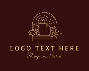 Gold Scented Candle logo