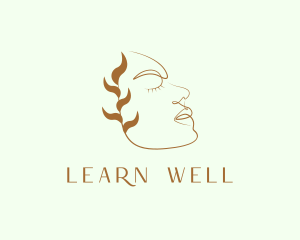 Nature Wellness Spa logo design