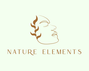 Nature Wellness Spa logo design