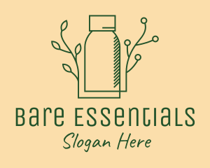 Organic Essential Oil logo design