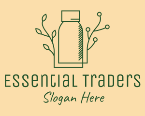 Organic Essential Oil logo design