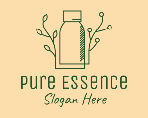 Organic Essential Oil logo design