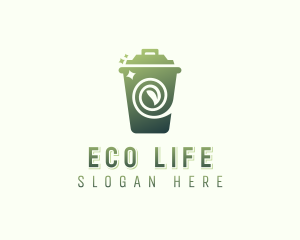 Eco Waste Disposal logo design