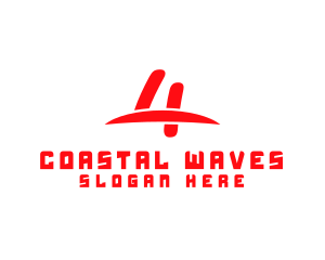 Beach Coast Number 4 logo