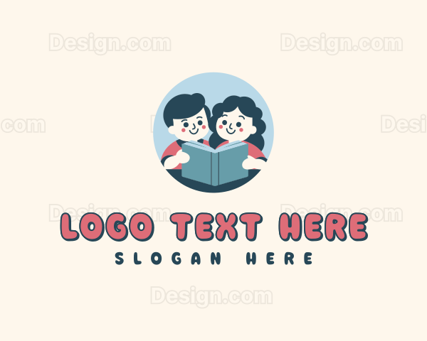 Educational Preschool Book Logo