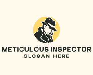 Male Detective Investigator logo