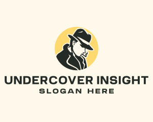 Male Detective Investigator logo design