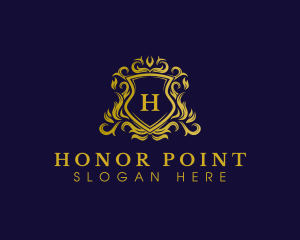 Luxury Shield Crown logo design