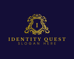 Luxury Shield Crown logo design