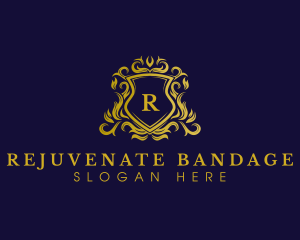 Luxury Shield Crown logo design