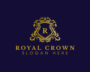 Luxury Shield Crown logo