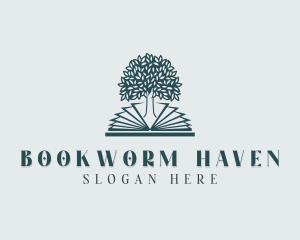 Educational Tree Bookstore  logo design