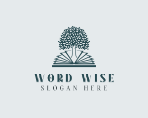 Educational Tree Bookstore  logo design