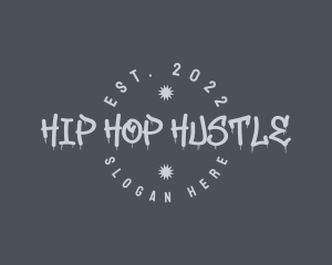 Funky Hiphop Graffiti logo design